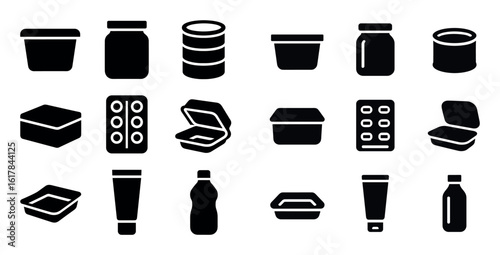 Minimal Packaging Icons