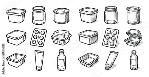 Packaging Icon Grid