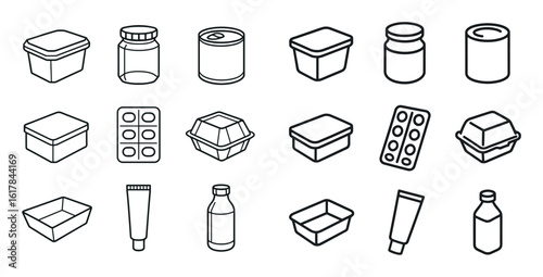 3D Packaging Icons