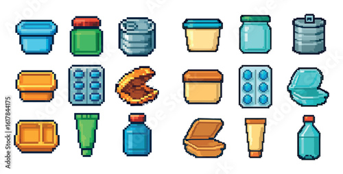 Colorful Pixel Packaging