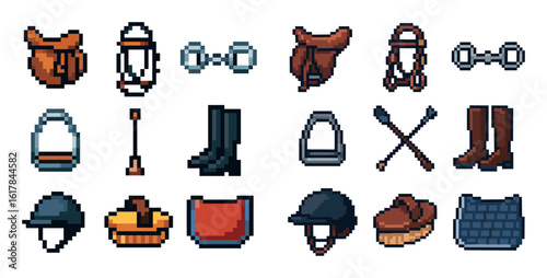 Equestrian Gear Icons