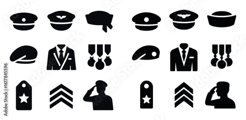 Patriotic Icons Grid