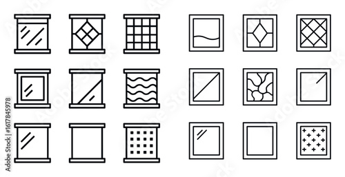 Minimalist Window Icons