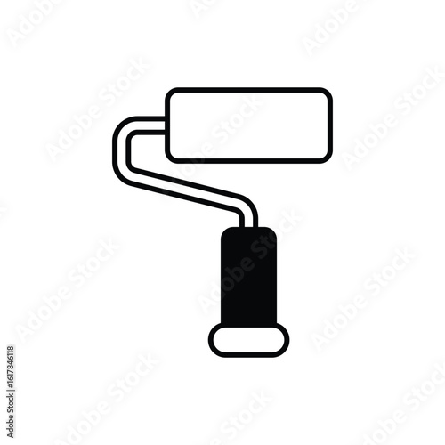 Paint Roller Icon vector