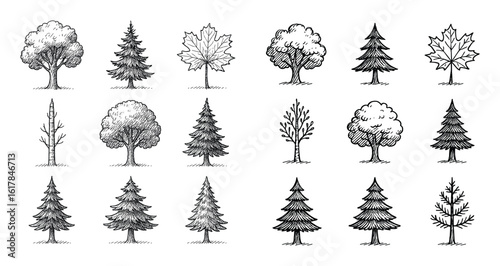 Tree Icon Grid