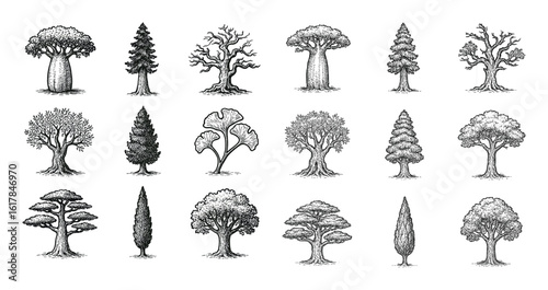 Ancient Tree Icons
