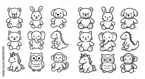 Plush Toy Icons