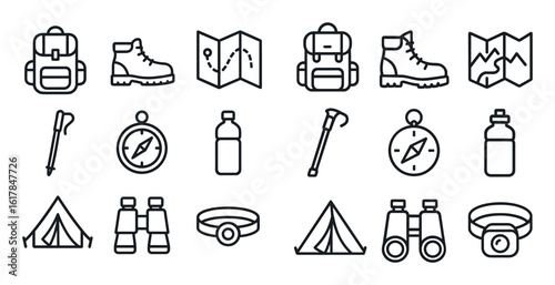 Adventure Icons Set