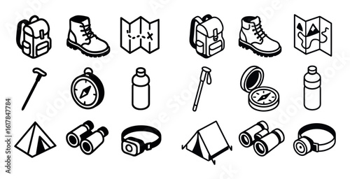 Adventure Gear Icons
