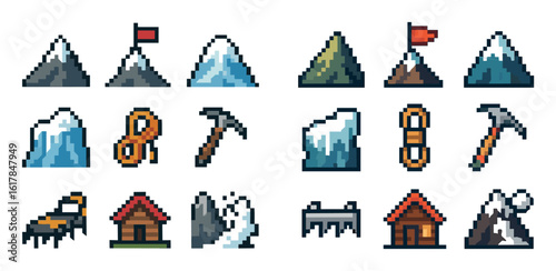 Mountain Adventure Icons