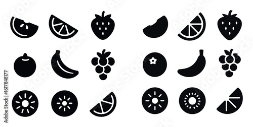 Fruit Icon Grid