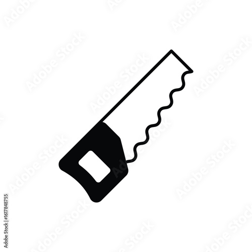 Crosscut Saw Icon vector