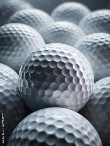 golf balls background