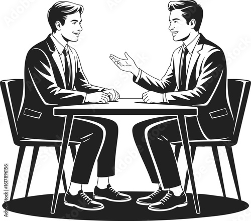 One on one discussion, interpersonal communication, employee engagement, brainstorming session, collaborative decision-making
