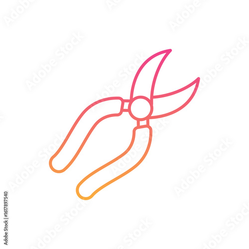 Needle Nose Plier Icon vector