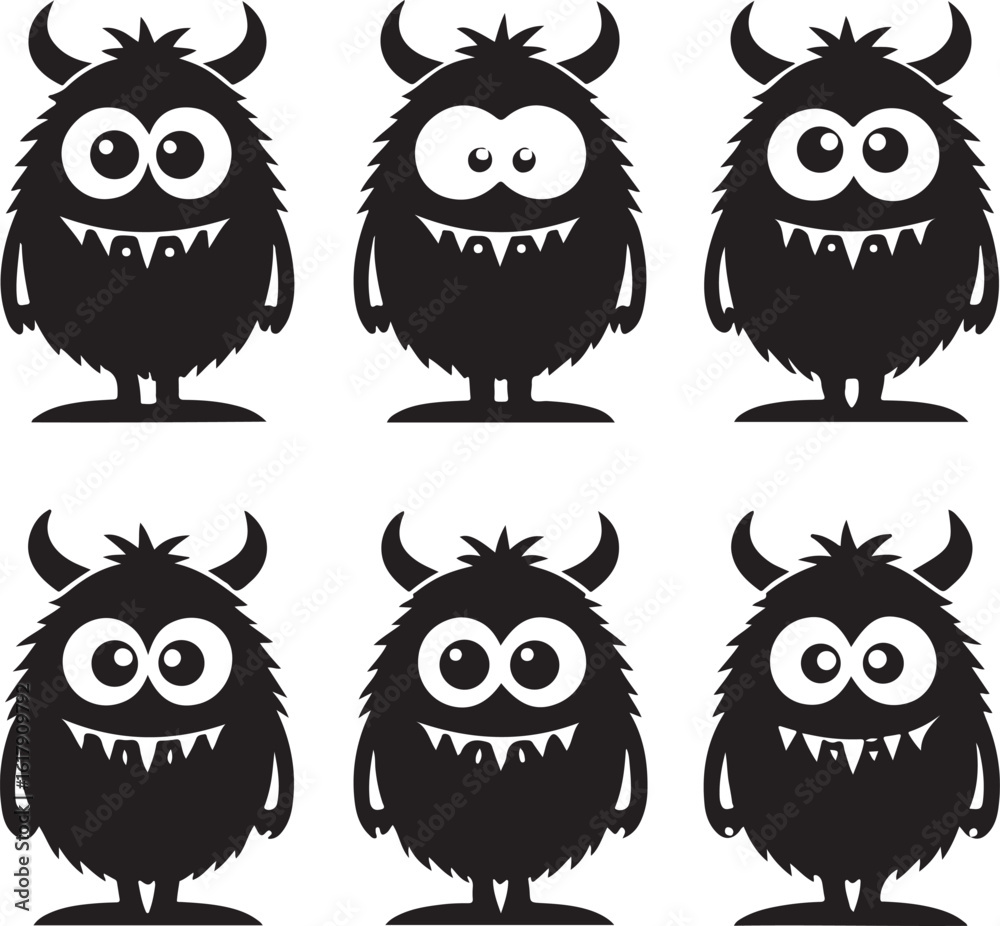 Fototapeta premium Abstract geometric pattern with a bold silhouette in vibrant colors and clean lines perfect for modern design projects silhouette