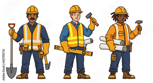 Construction Team & Engineers