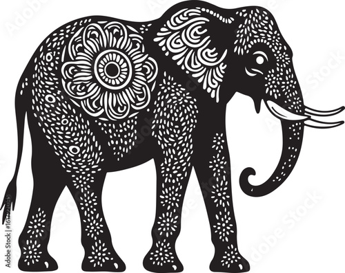 Intricate Mandala Elephant SVG Bundle