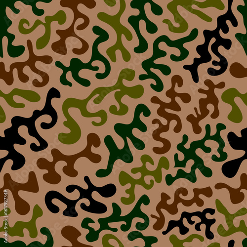 vector camouflage design
