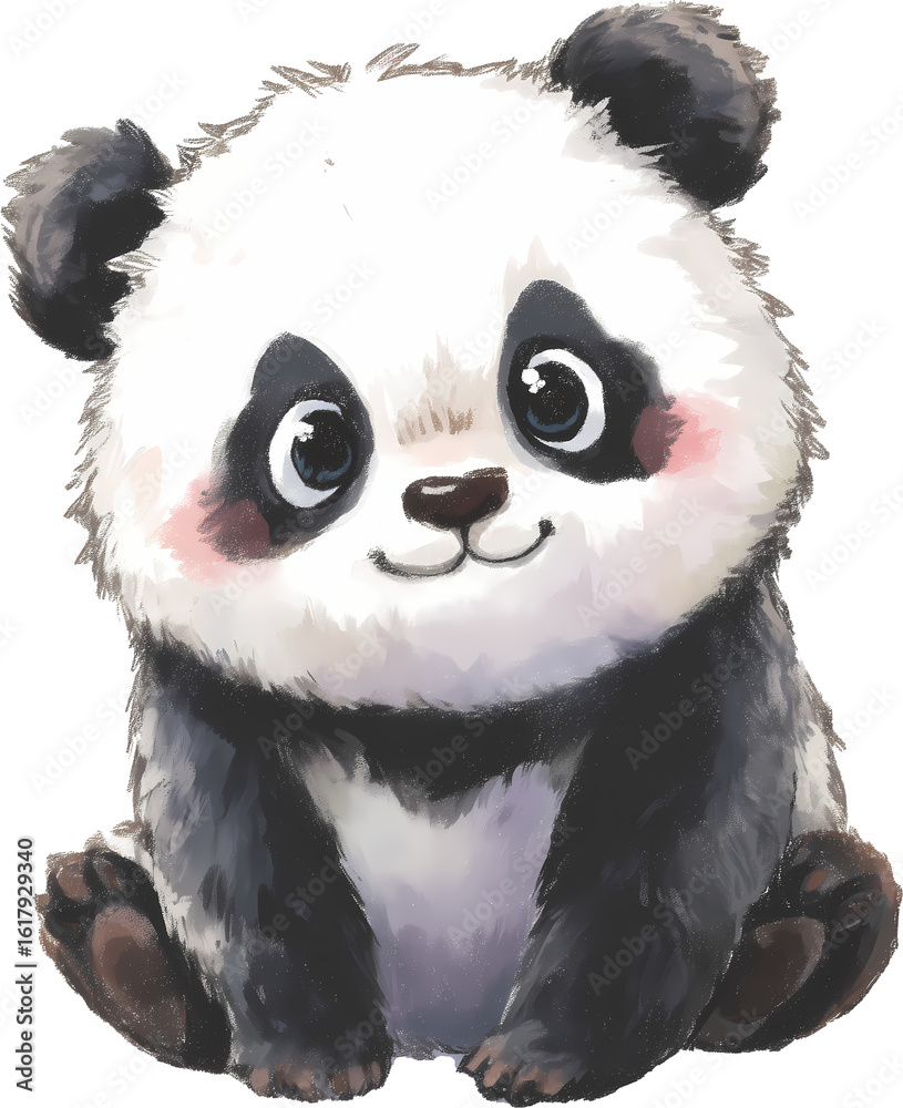 Fototapeta premium baby panda