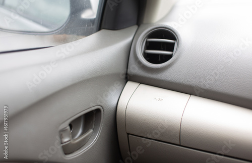 Air conditioning vents inside the car