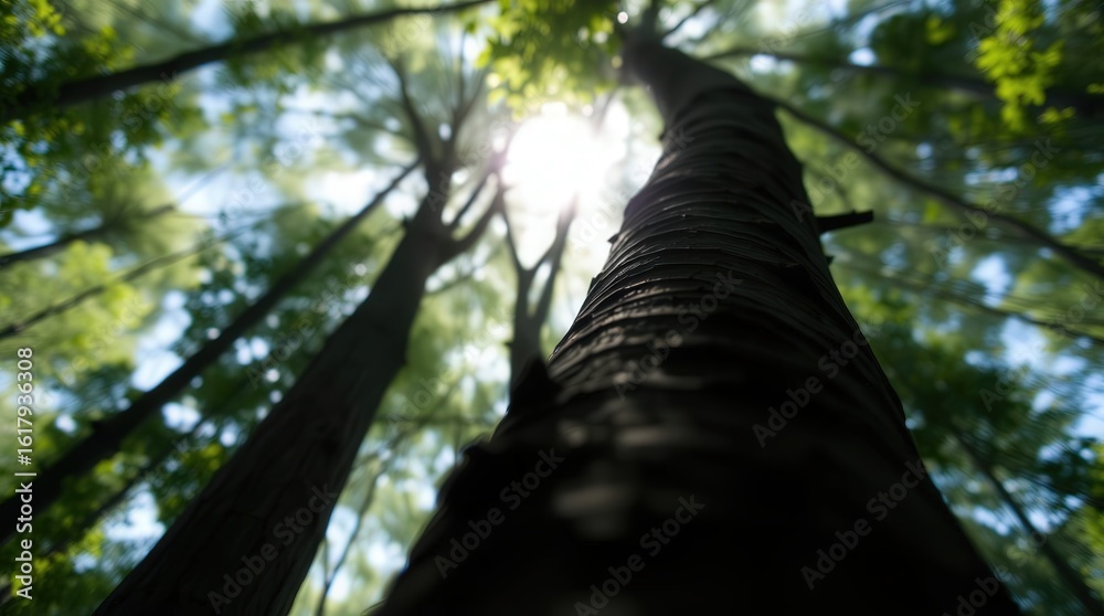 Fototapeta premium palm tree in the forest