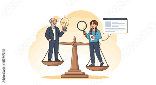 Balancing Old and New Ideas for Innovation and Growth