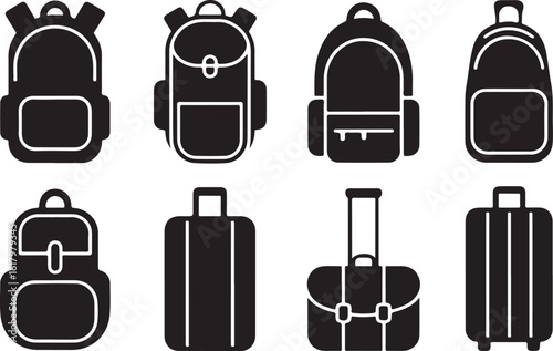 Backpacks and luggage collection travel carryon