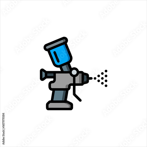 Robotic Spray Gun Painting Tool