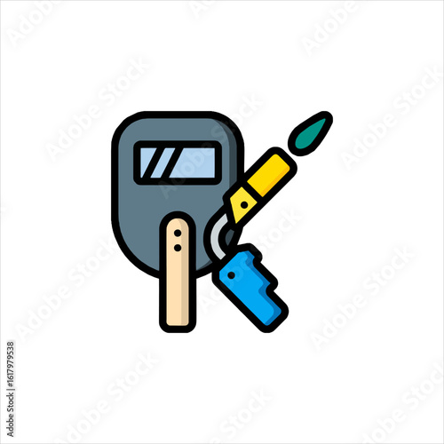 Welding Mask And Torch Equipment