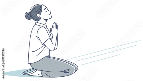 yoga pose silhouette vector meditation