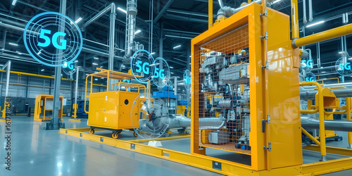 5G technology enables remote maintenance and diagnostics for industrial equipment