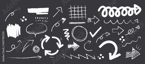 Cartoon horizontal black ba...