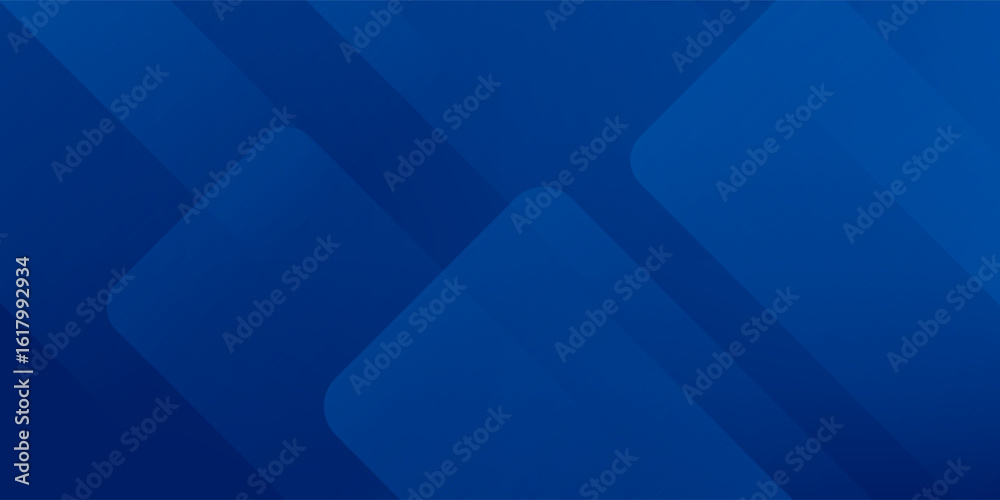 Obraz premium blue background abstract geometric. Modern blue gradient square shape design. Futuristic technology concept. Suit for brochure, corporate, website, poster, banner, cover modern