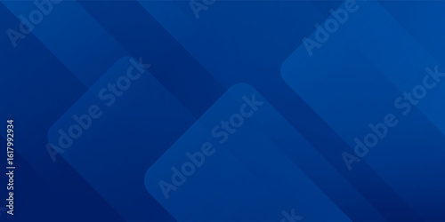 blue background abstract geometric. Modern blue gradient square shape design. Futuristic technology concept. Suit for brochure, corporate, website, poster, banner, cover modern