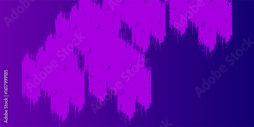Halftone dots purple and blue color pattern gradient grunge texture background. Dot pop art comic sport style vector illustration.