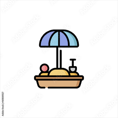Beach Umbrella Icon