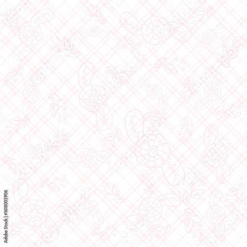 grid pattern,pink tone,pastel design,cute aesthetic,minimal style,pink background,square motif,box layout,graphic pattern,soft texture,simple vibe,decorative grid