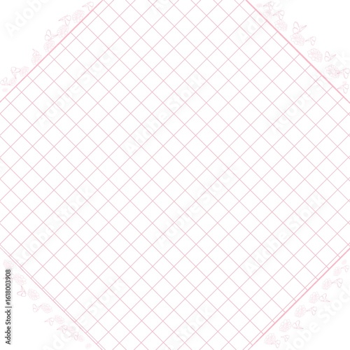 grid pattern,pink tone,pastel design,cute aesthetic,minimal style,pink background,square motif,box layout,graphic pattern,soft texture,simple vibe,decorative grid