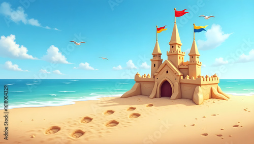 Castle in the sand