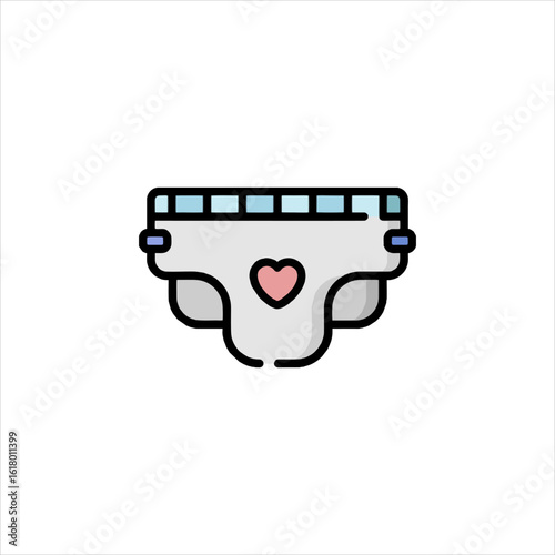 baby diaper icon