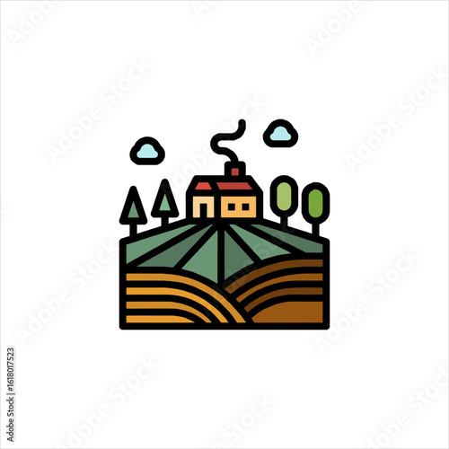 vector illustration of a house