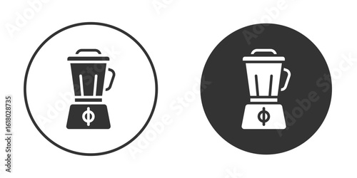 Juicer icon silhouette symbol. Vector isolated illustration