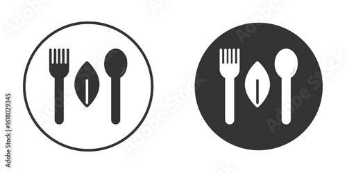 Healthy food icon silhouette symbol. Vector isolated illustration