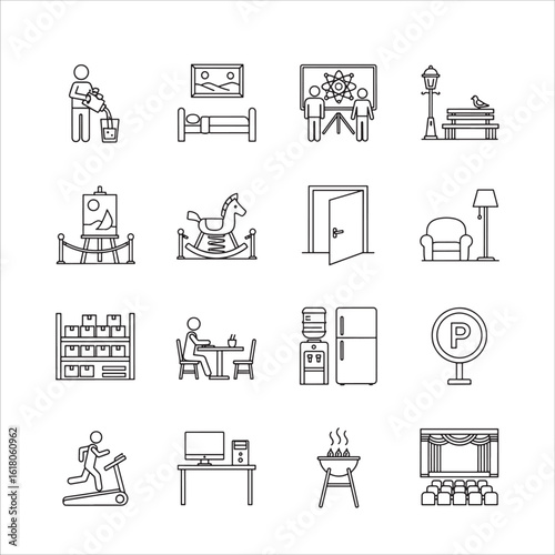 User Interface Pictograms for General Life Scenarios