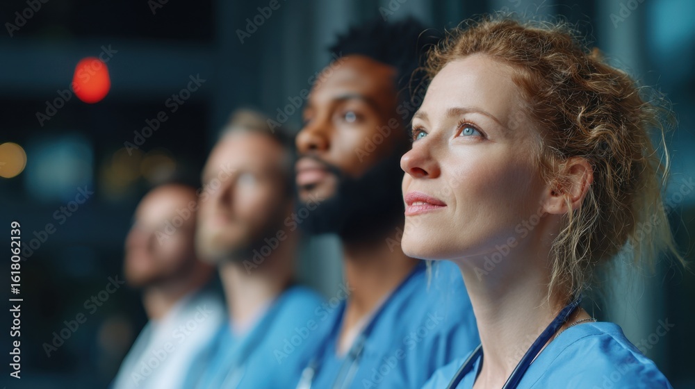 Obraz premium Insufficient medical staff strains healthcare systems, impacting patient outcomes and increasing workloads. 