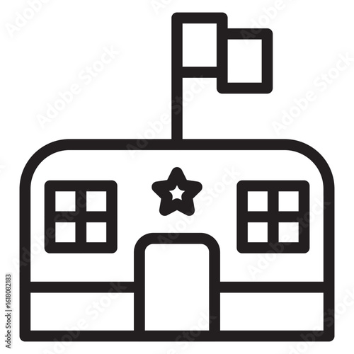 Army Military Base  icon