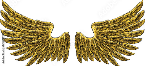 Eagle Angel Wings Tattoo Vi...