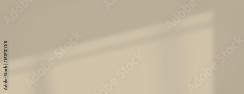 Minimalist beige shadow background, background with soft texture, background featuring light beige color, creating a calm, neutral ambiance. Minimal soft shadow background vector