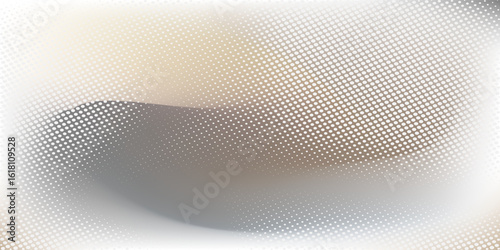 Abstract Halftone Dot Pattern with Soft Gradient Background. vector illustration